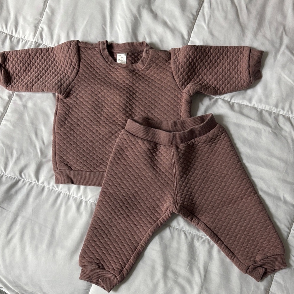 H&M Kids Matching Set in Mauve